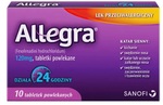Zdjęcie produktów Allegra, 120 mg, tabl.powl., 10 szt
